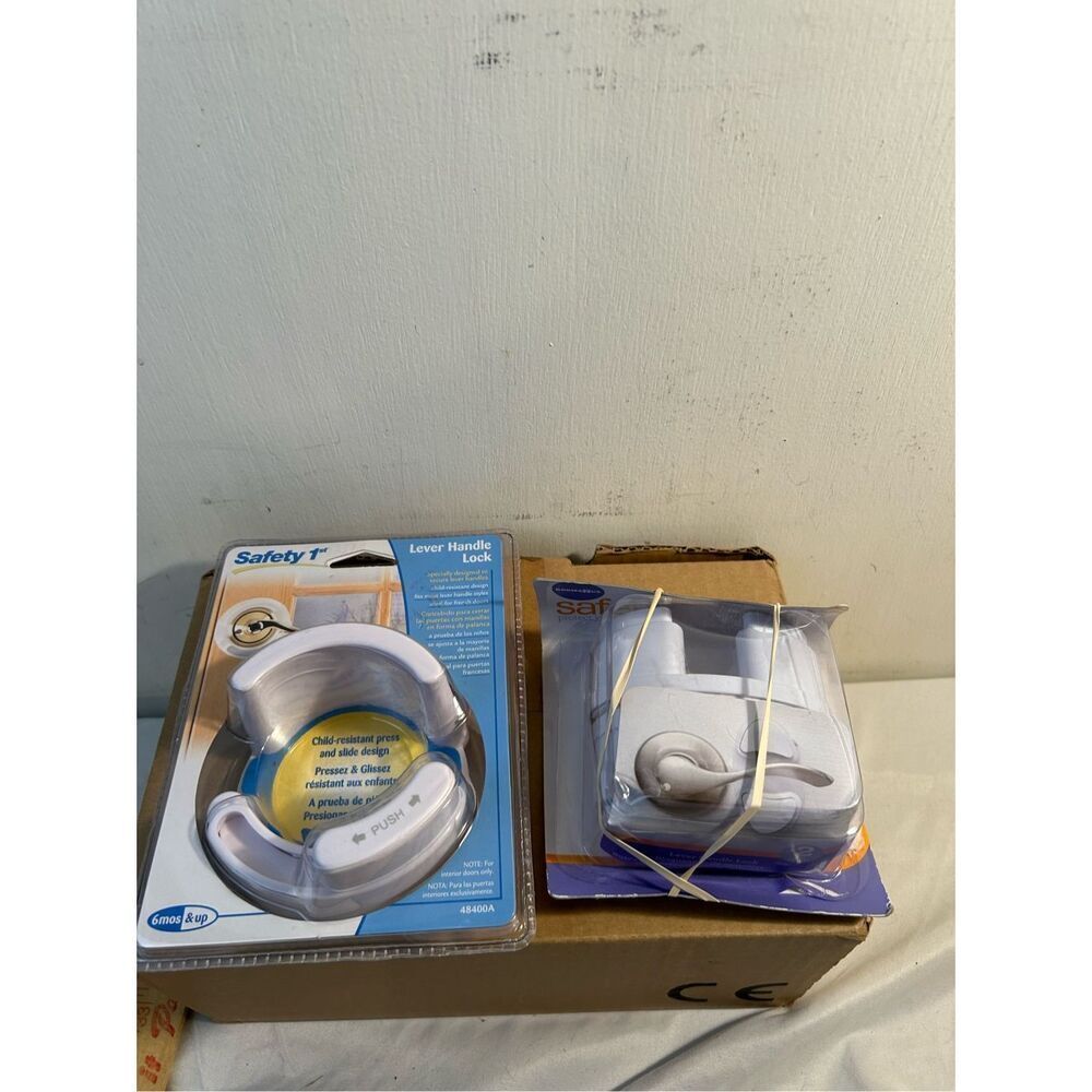 2 Safety first lever handle‎ 2 packs new